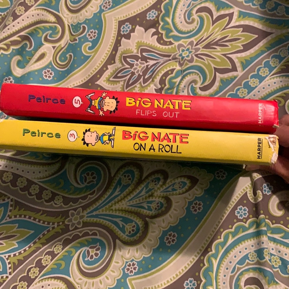 Big Nate books volume 3, 4 and 5